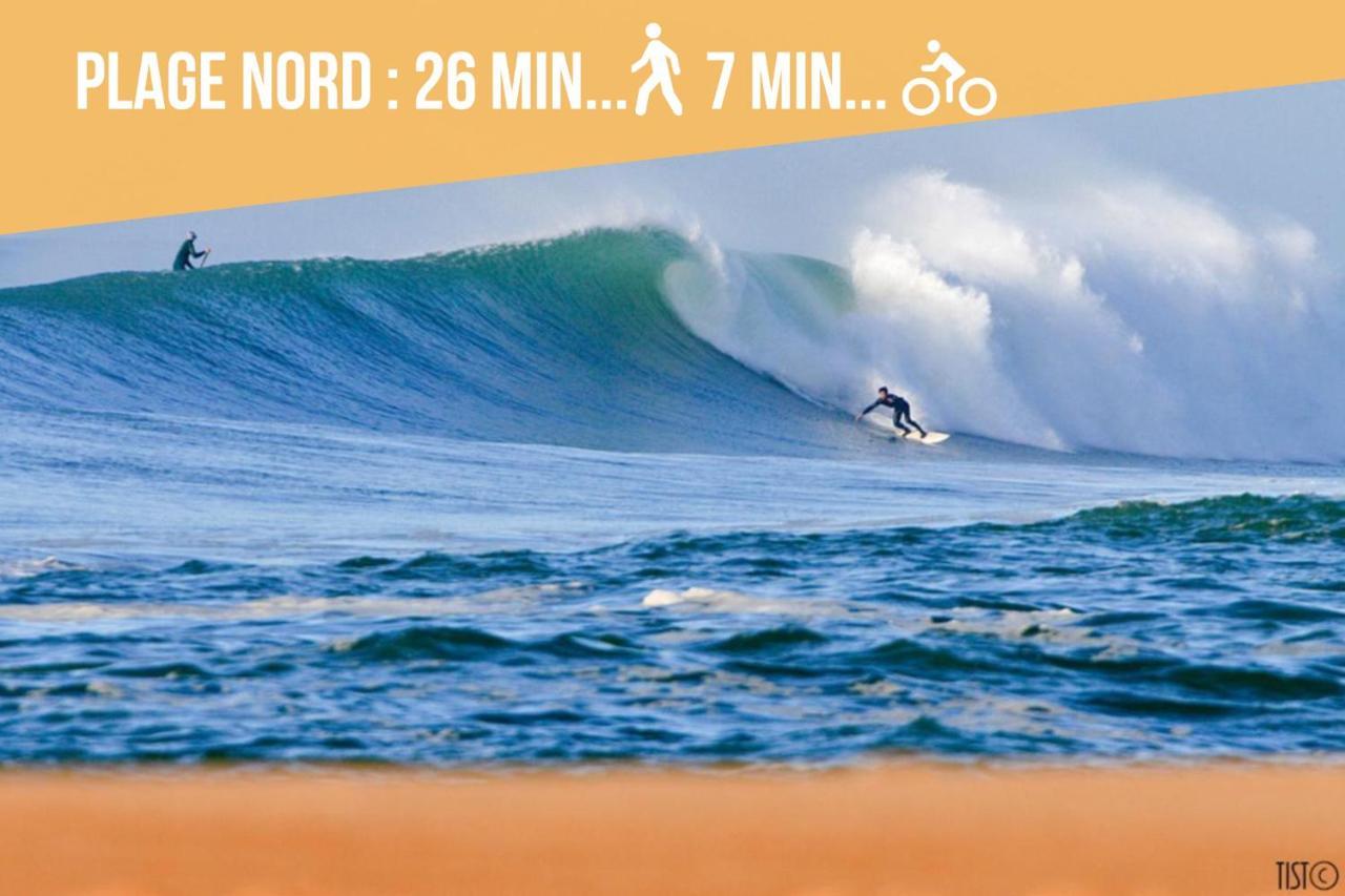 Hossegor - Plage 100M - Surf - Famille - Couple Сорт-Осгор Экстерьер фото